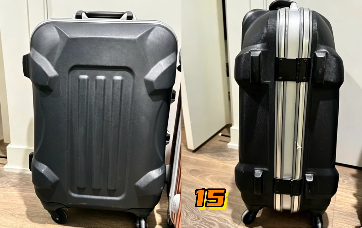 Carry-On Black Hardshell Spinner Suitcase