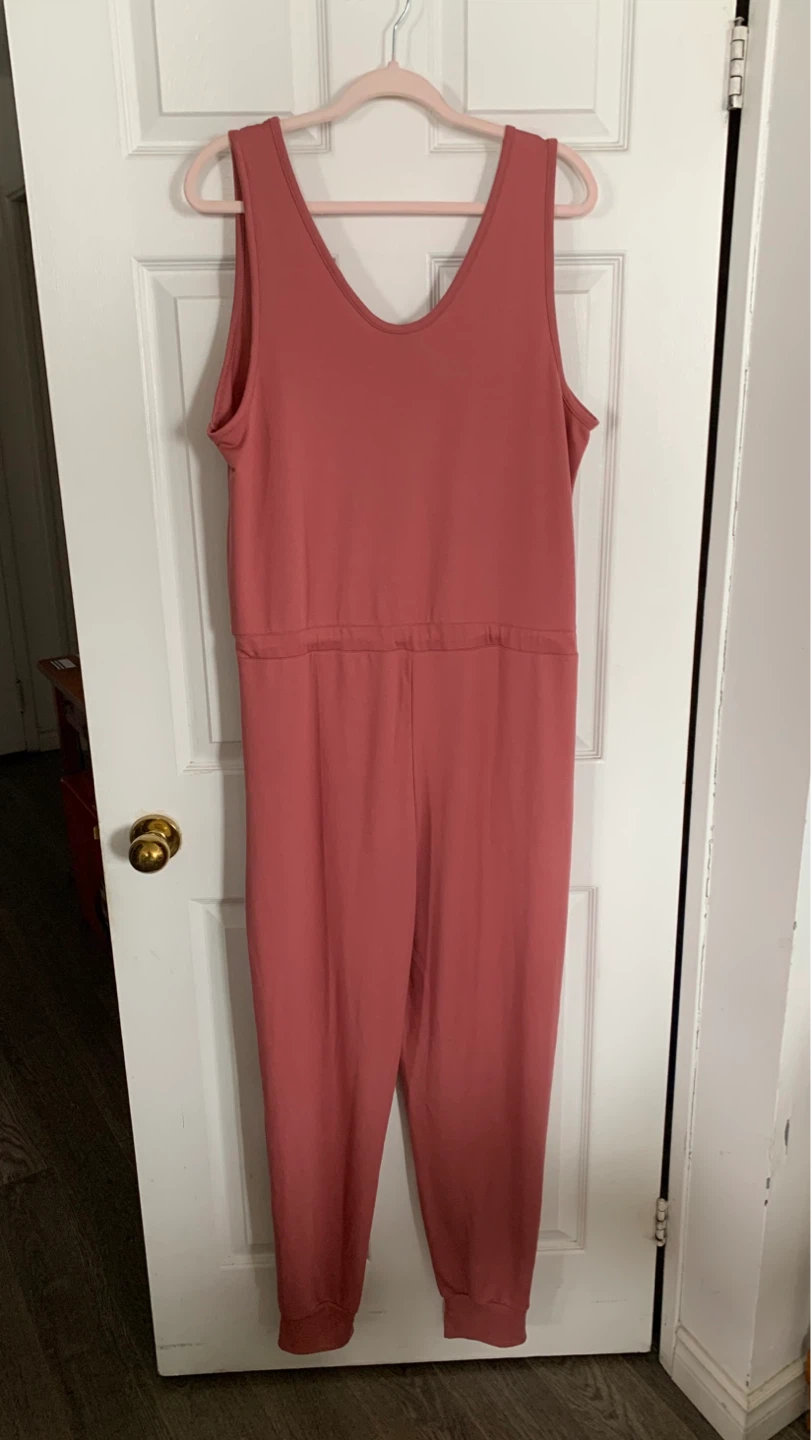 Soft Pink Active Jumpsuit -Size XL - photo 2