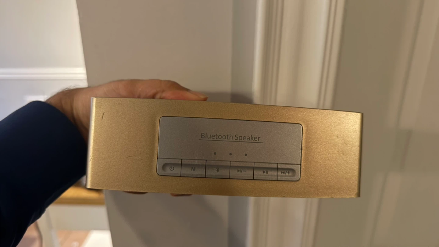 Bose Bluetooth Speaker - Gold