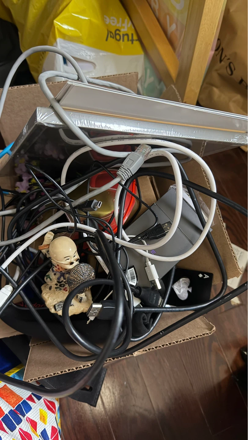 Assorted Electronic Cables and Accessories