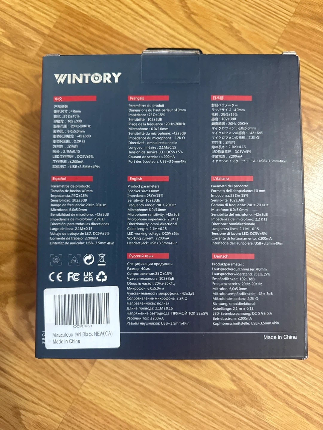 Wintory M1 Gaming Headset - photo 5