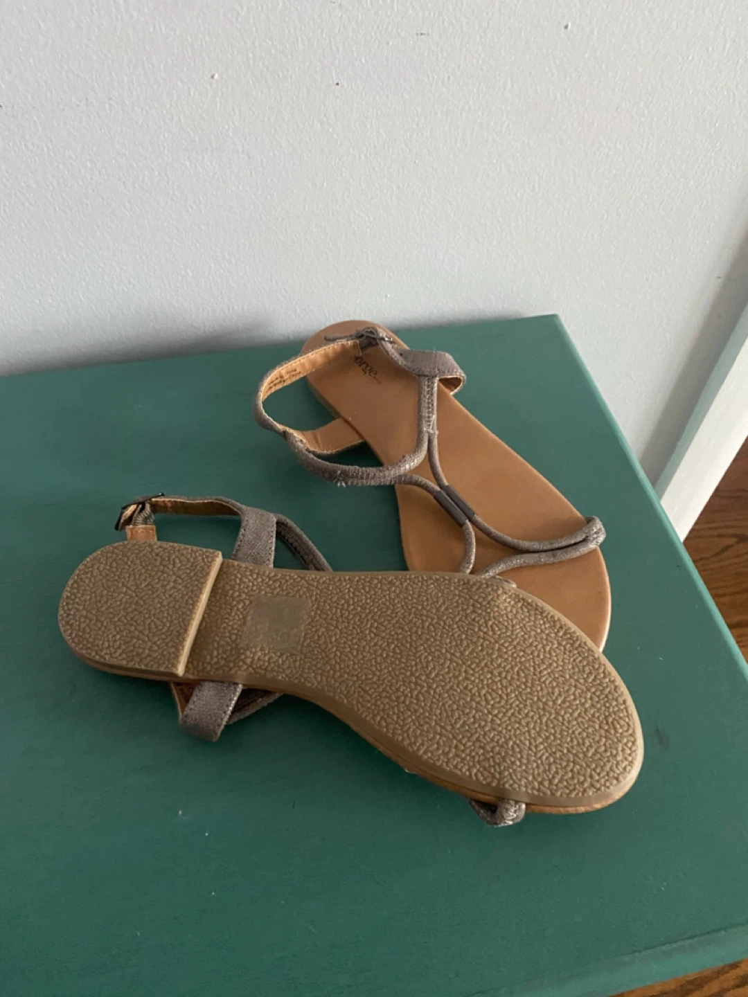 New Women's Metallic Strap Sandals - photo 2