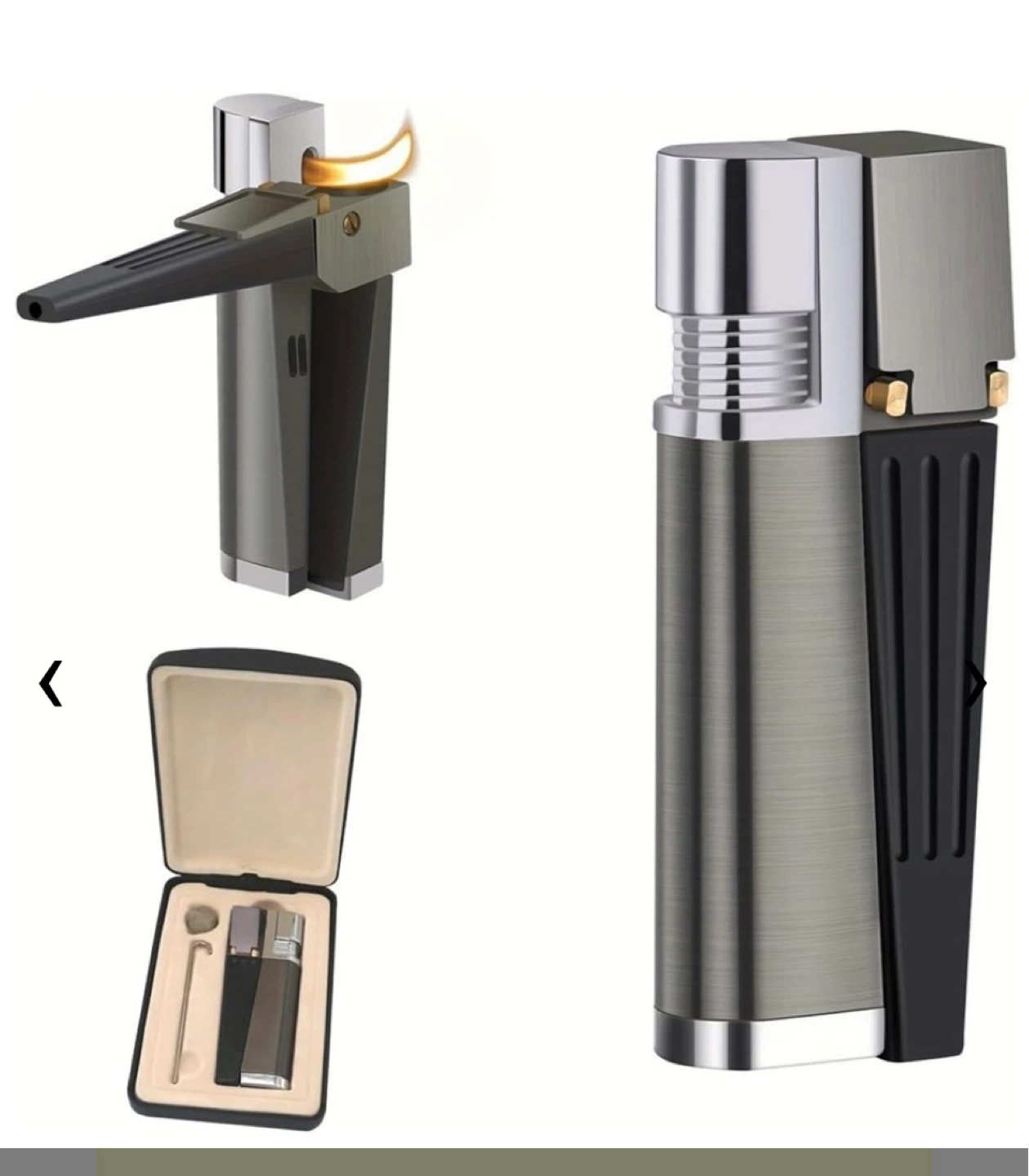 Foldable Metal Lighter with Gift Box