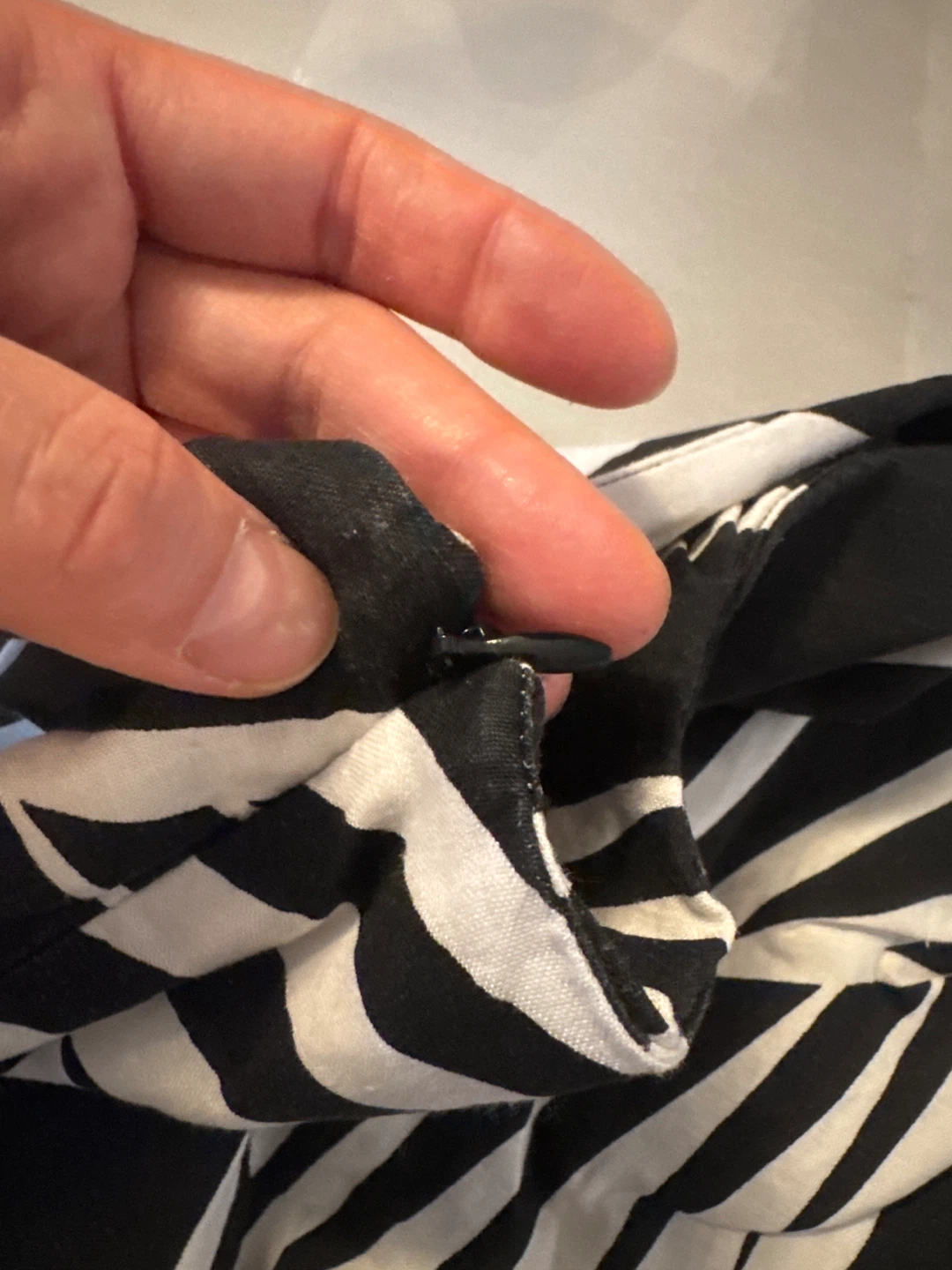 Dynamite Black & White Geometric Print Mini Skirt Size P/S - photo 3