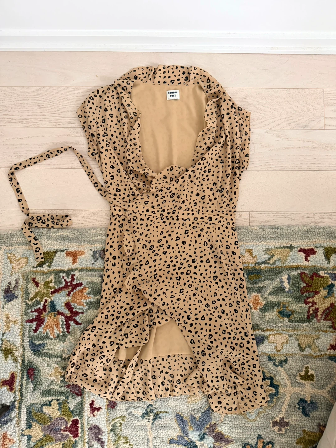 Aritzia Sunday Best Wrap Dress - size 00 - photo 2