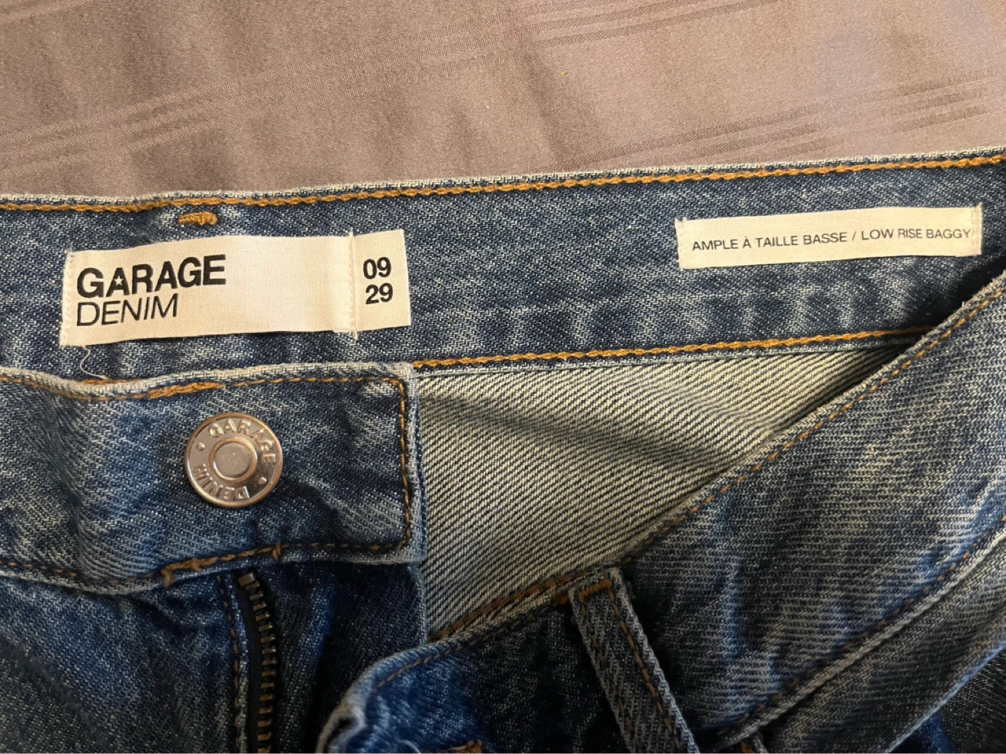 Garage Denim Low Rise Baggy Jeans - photo 5