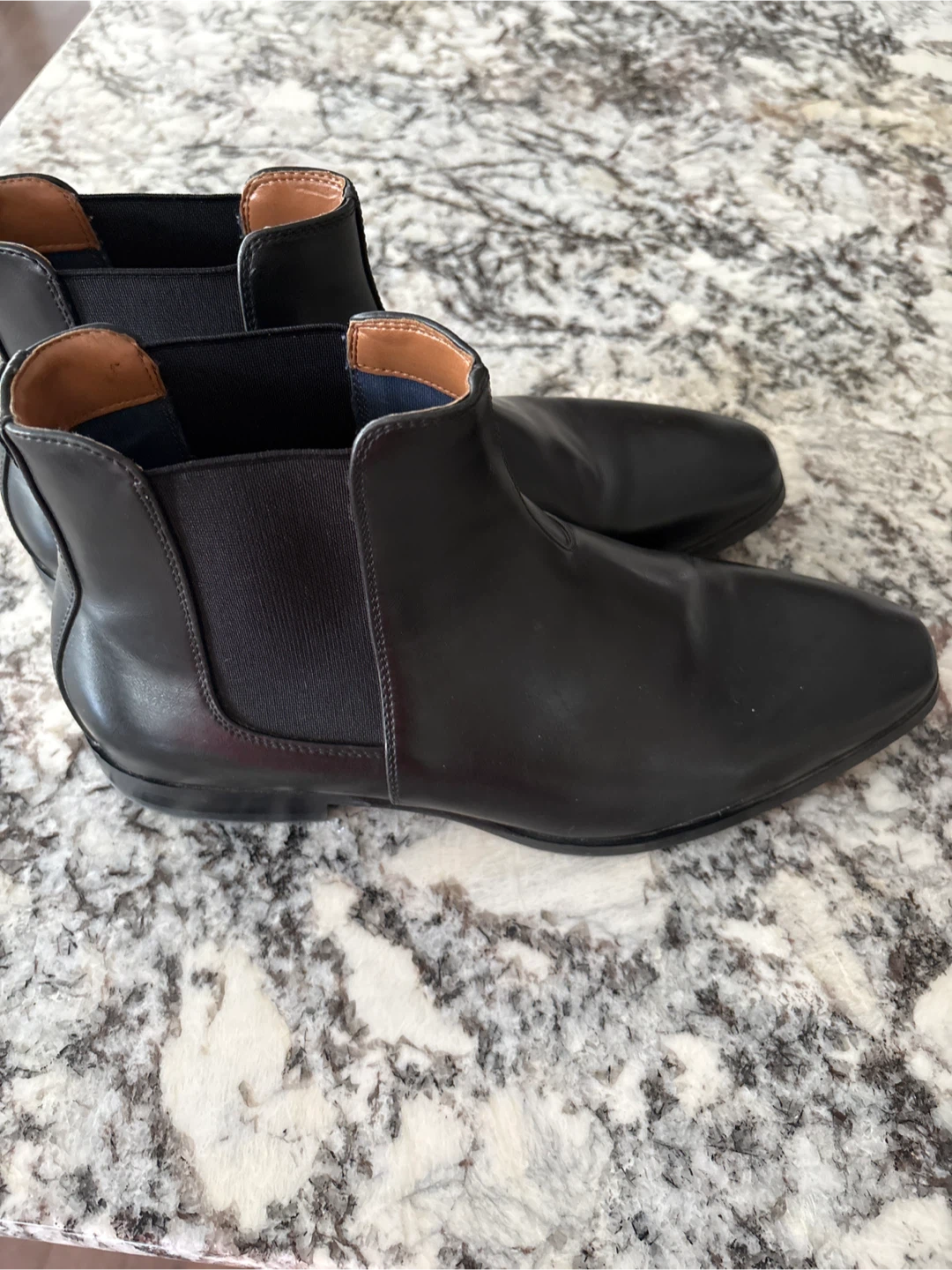Men’s Call It Spring Black Leather Chelsea Boots - photo 2