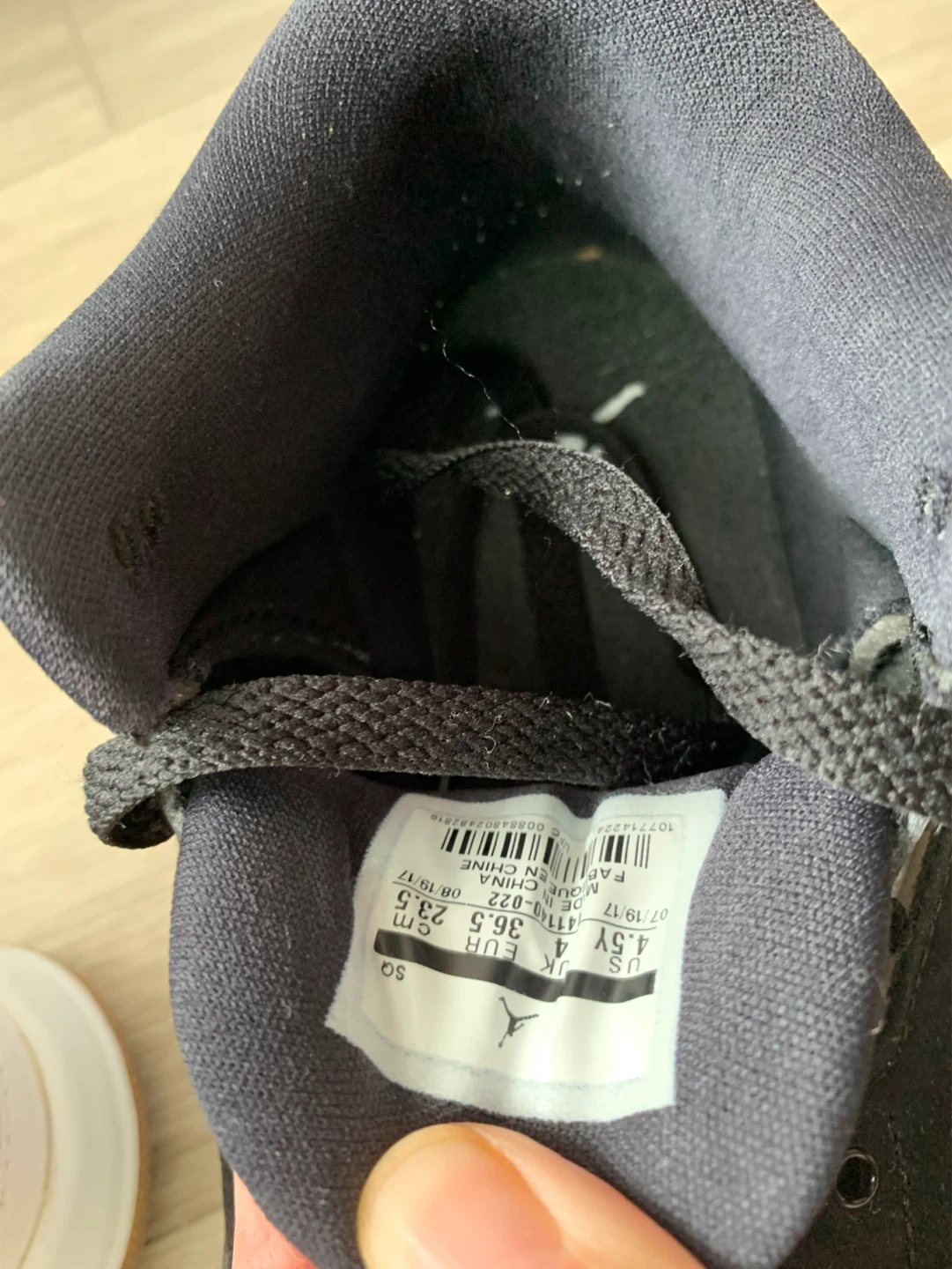 Air Jordan 3 Retro GS Black White Gum - Size 4.5Y - photo 4