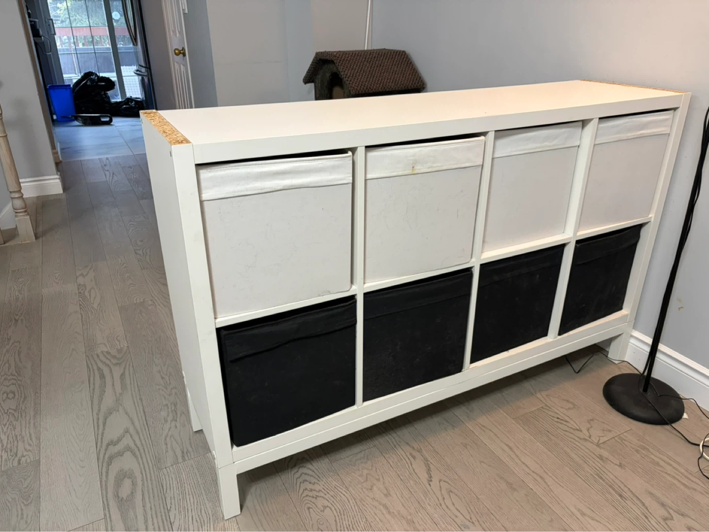 IKEA Kallax White Storage Shelf