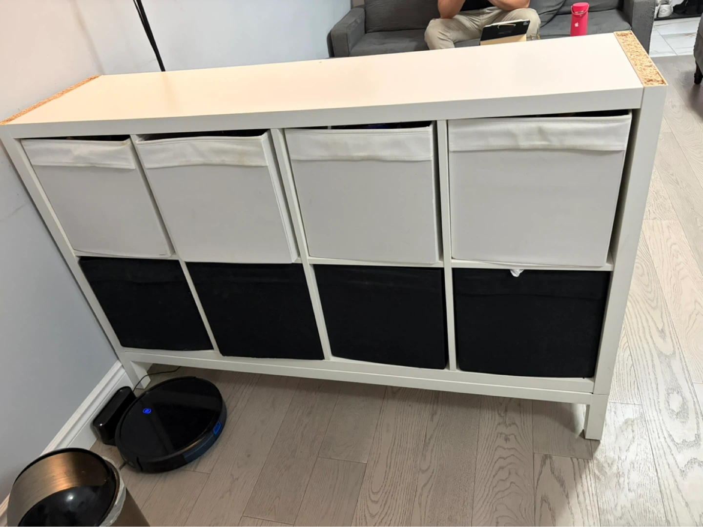 IKEA Kallax White Storage Shelf - photo 2