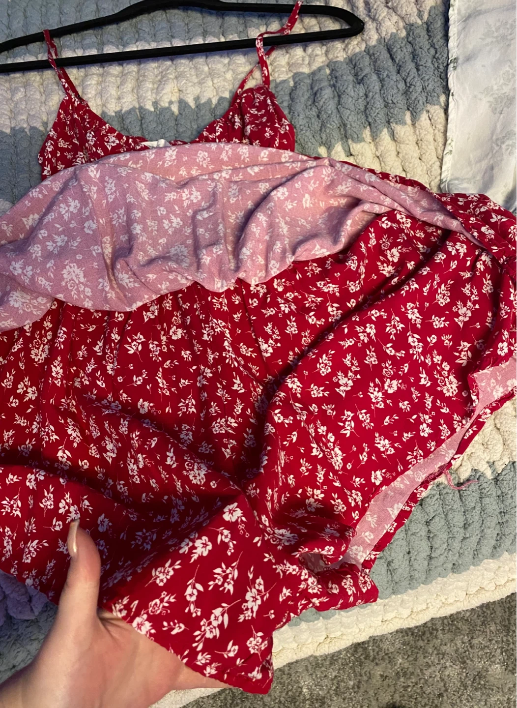 Floral Print Smocked Dress - photo 3