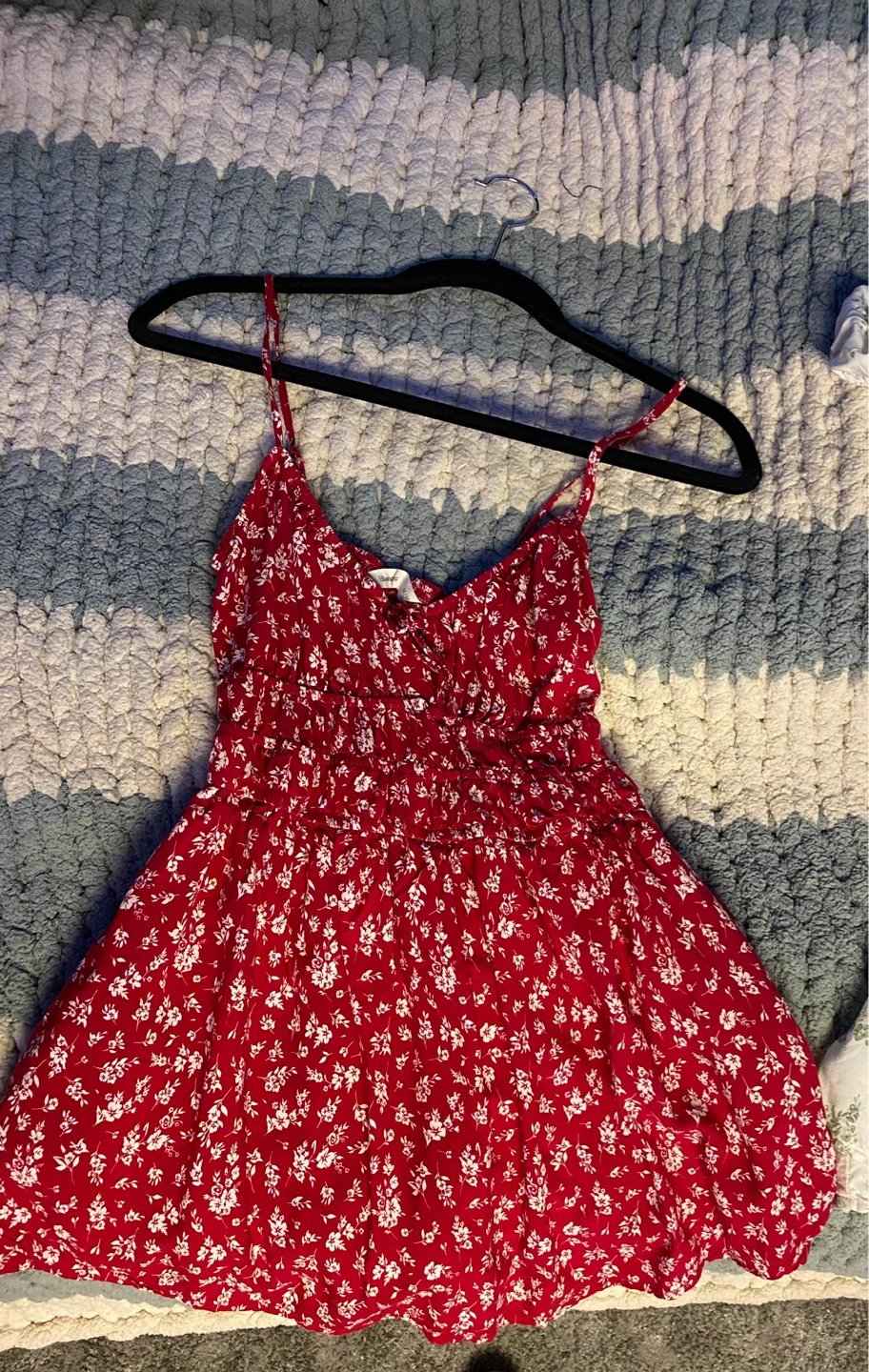 Floral Print Smocked Dress