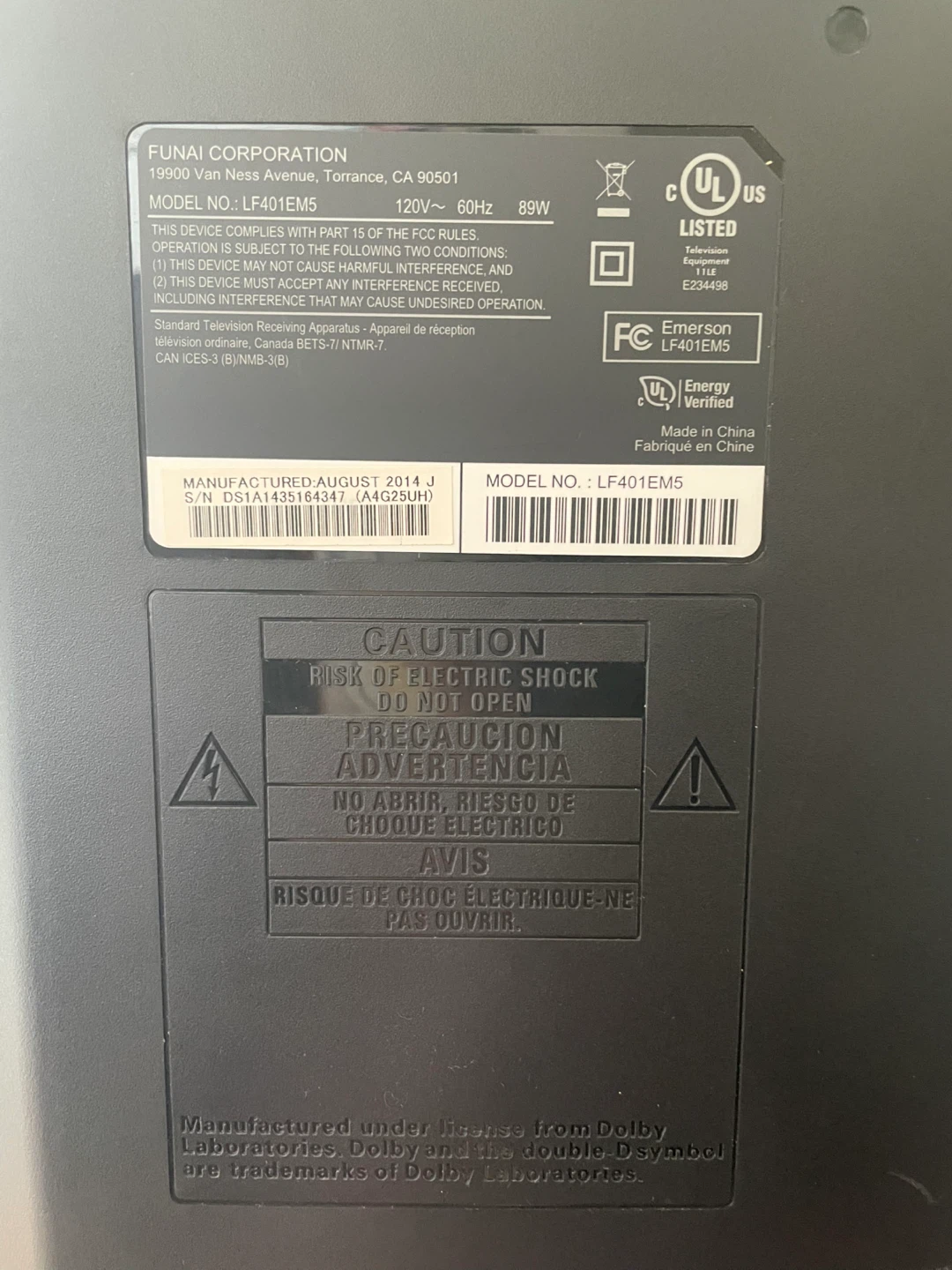 Emerson 40.1" 1080p LED TV - photo 4