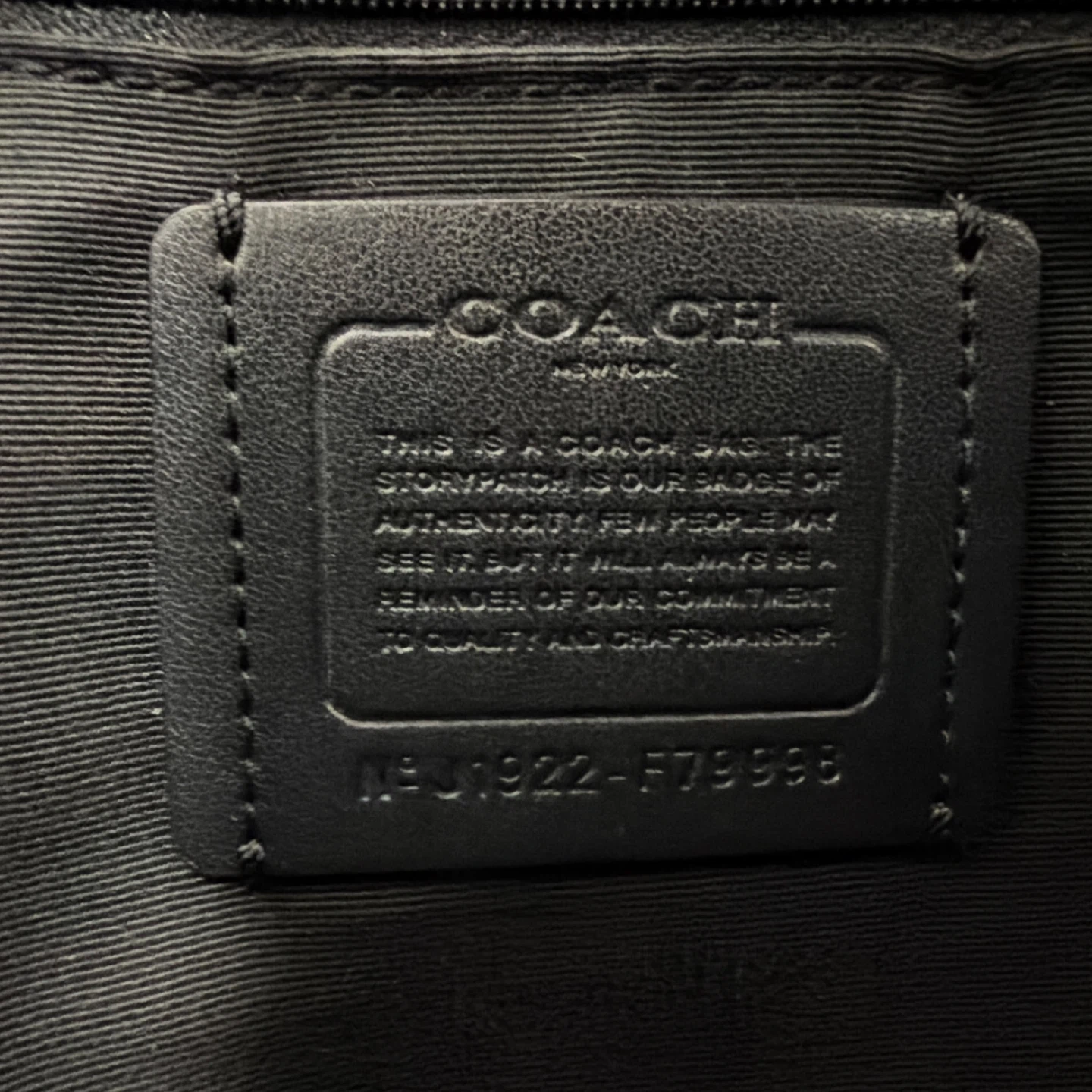 Coach Signature Brown Leather Handbag - photo 4