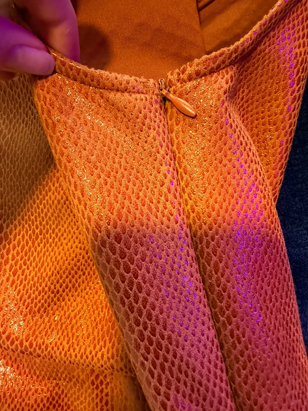 Urban Outfitters Orange Snake Print Mini Dress S/P - photo 3