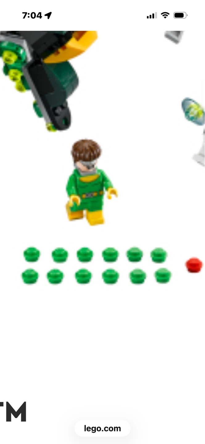 LEGO #76059 Marvel Spider Man Doc Ock Tentacle Trap - INCOMPLETE - photo 3