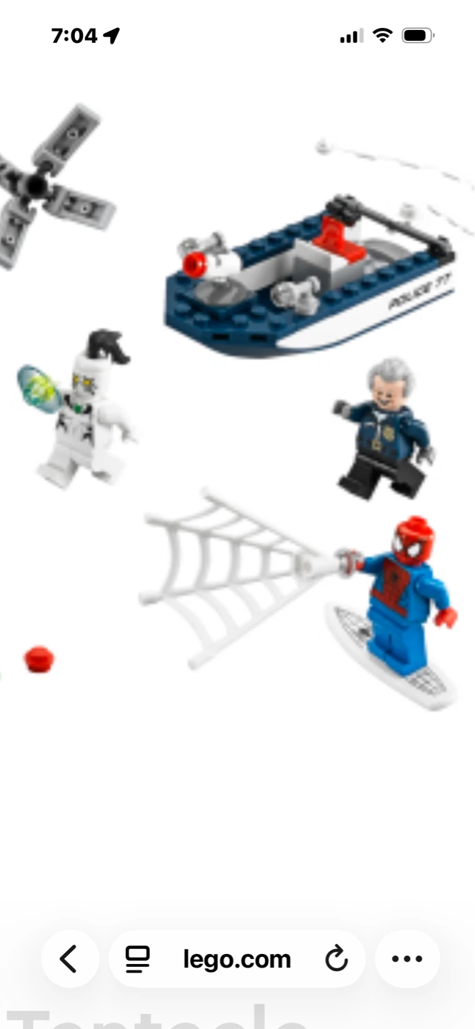 LEGO #76059 Marvel Spider Man Doc Ock Tentacle Trap - INCOMPLETE - photo 4
