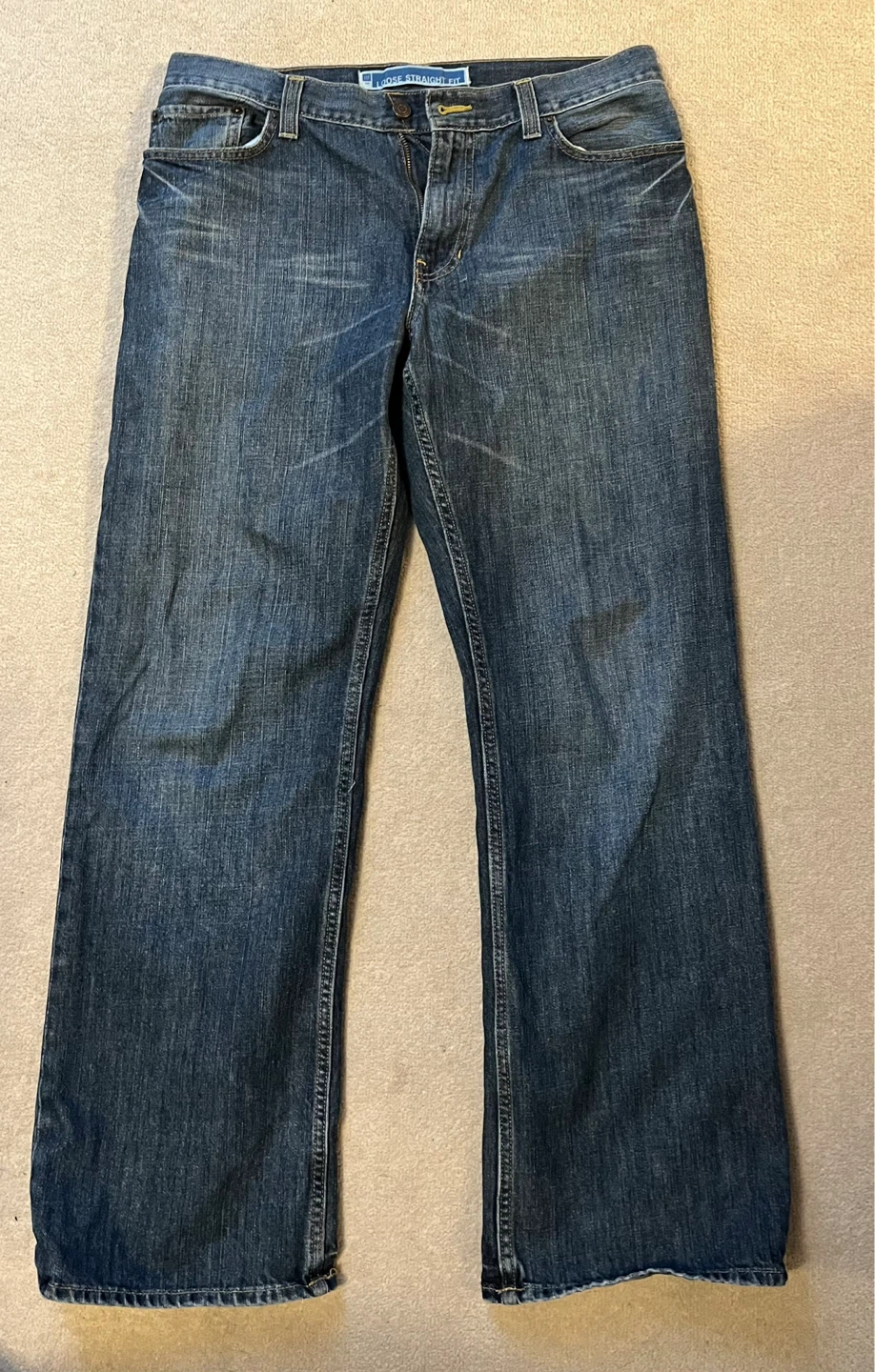 Gap Loose Straight Fit Jeans - 33x32