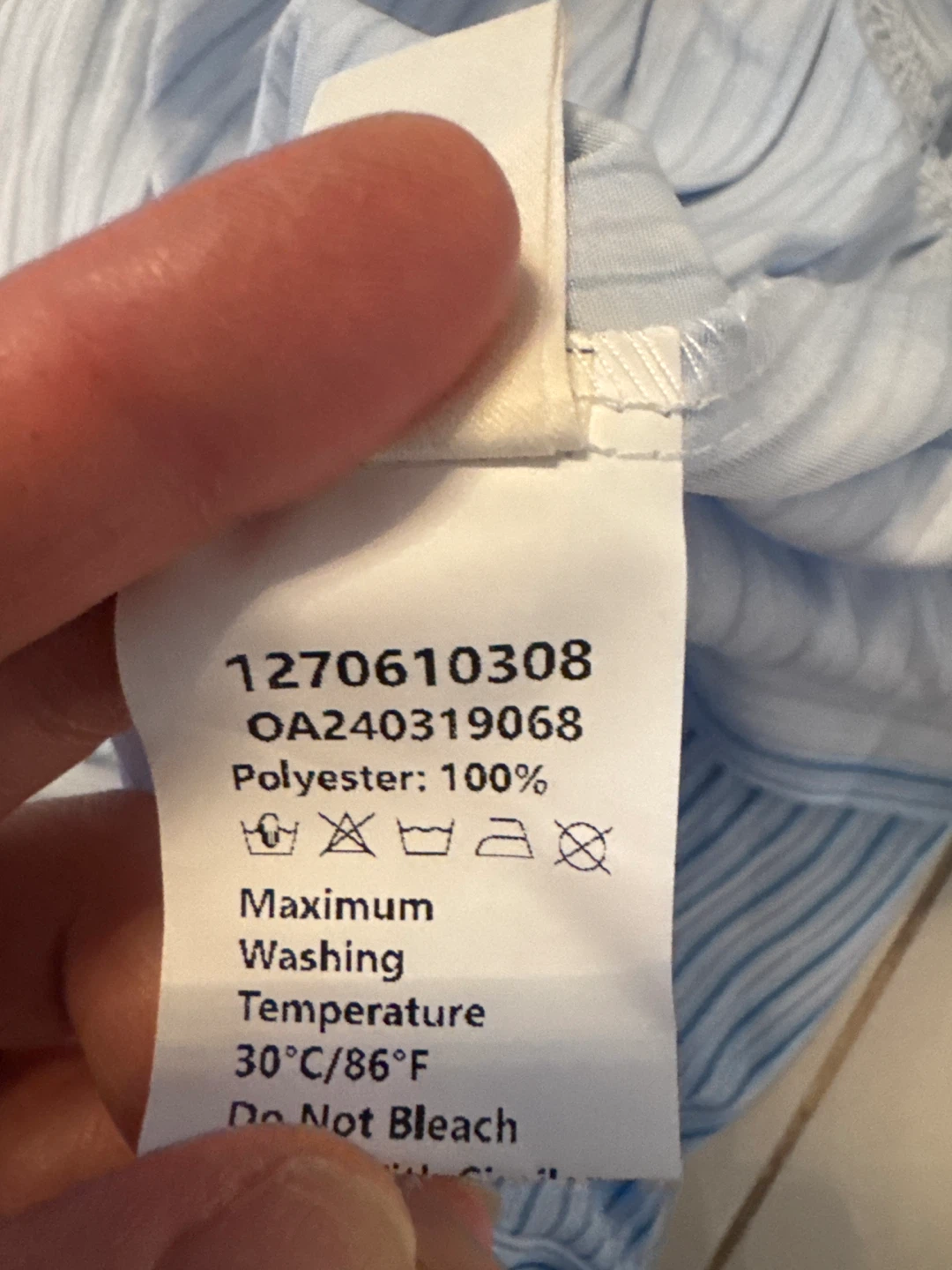 Commense Blue Striped Maxi Dress Size S - photo 4