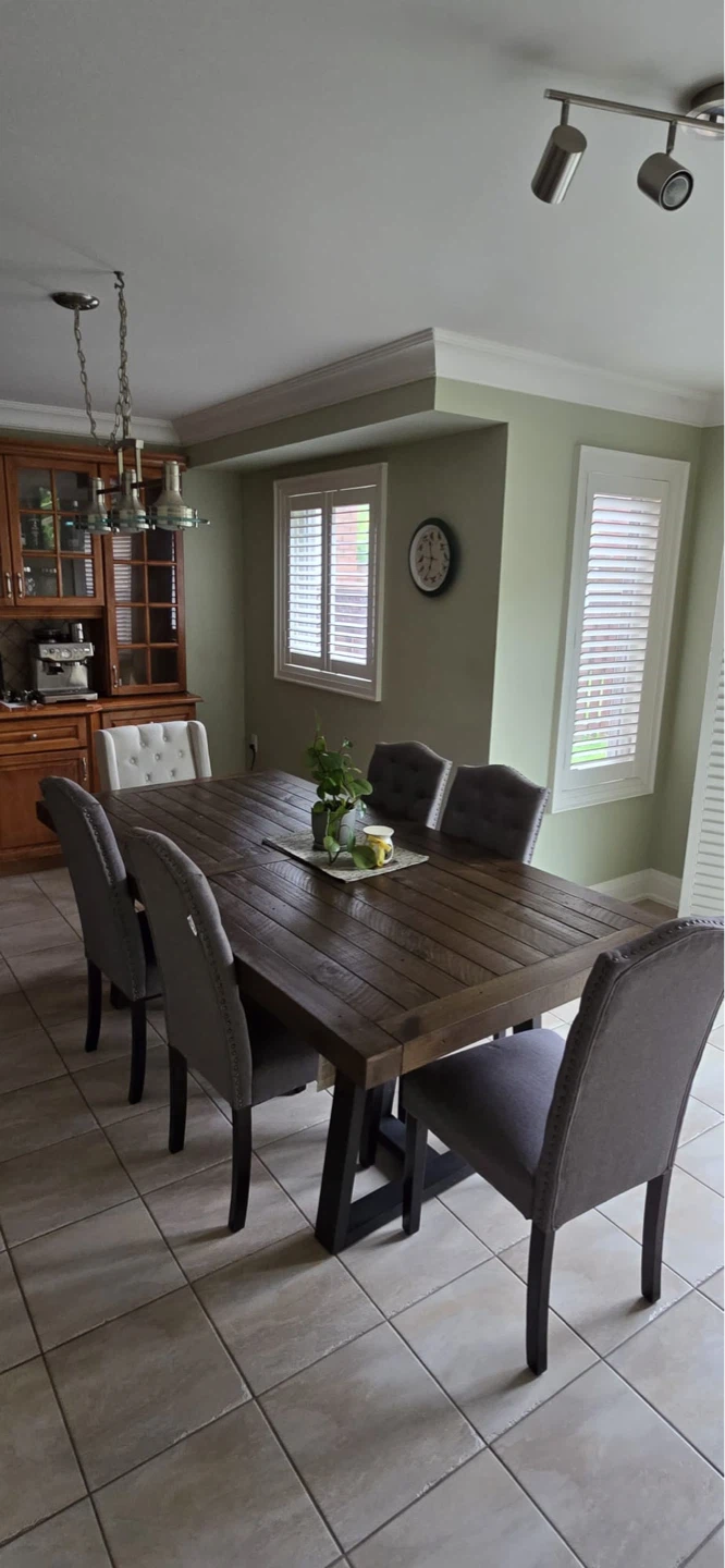 Solid Wood Dining Table - photo 3