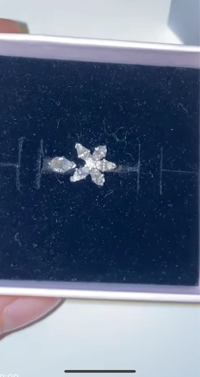Pandora Sparkling Leaf Ring Sterling Silver - photo 4