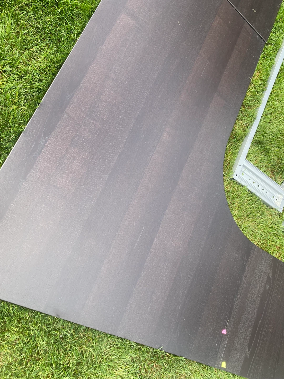 IKEA GALANT Desk Top and Metal Legs - photo 3