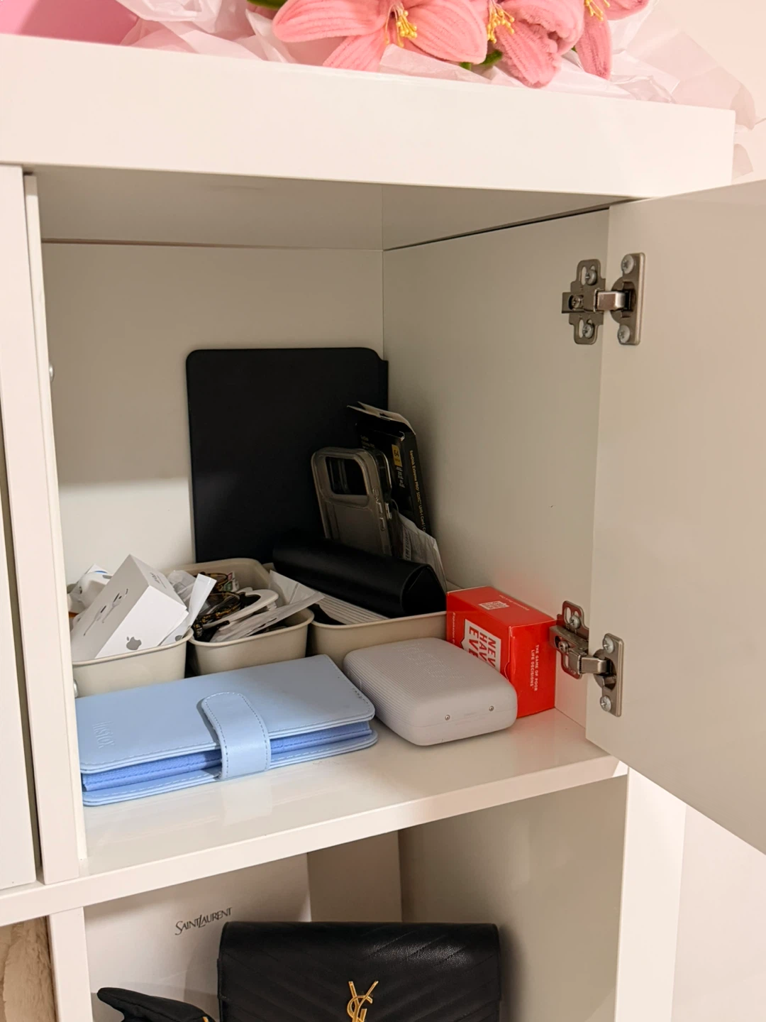 White IKEA KALLAX Shelf Unit - photo 3
