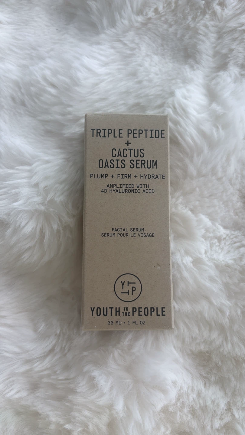 Youth To The People Triple Peptide Cactus Oasis Serum - 1 Fl Oz