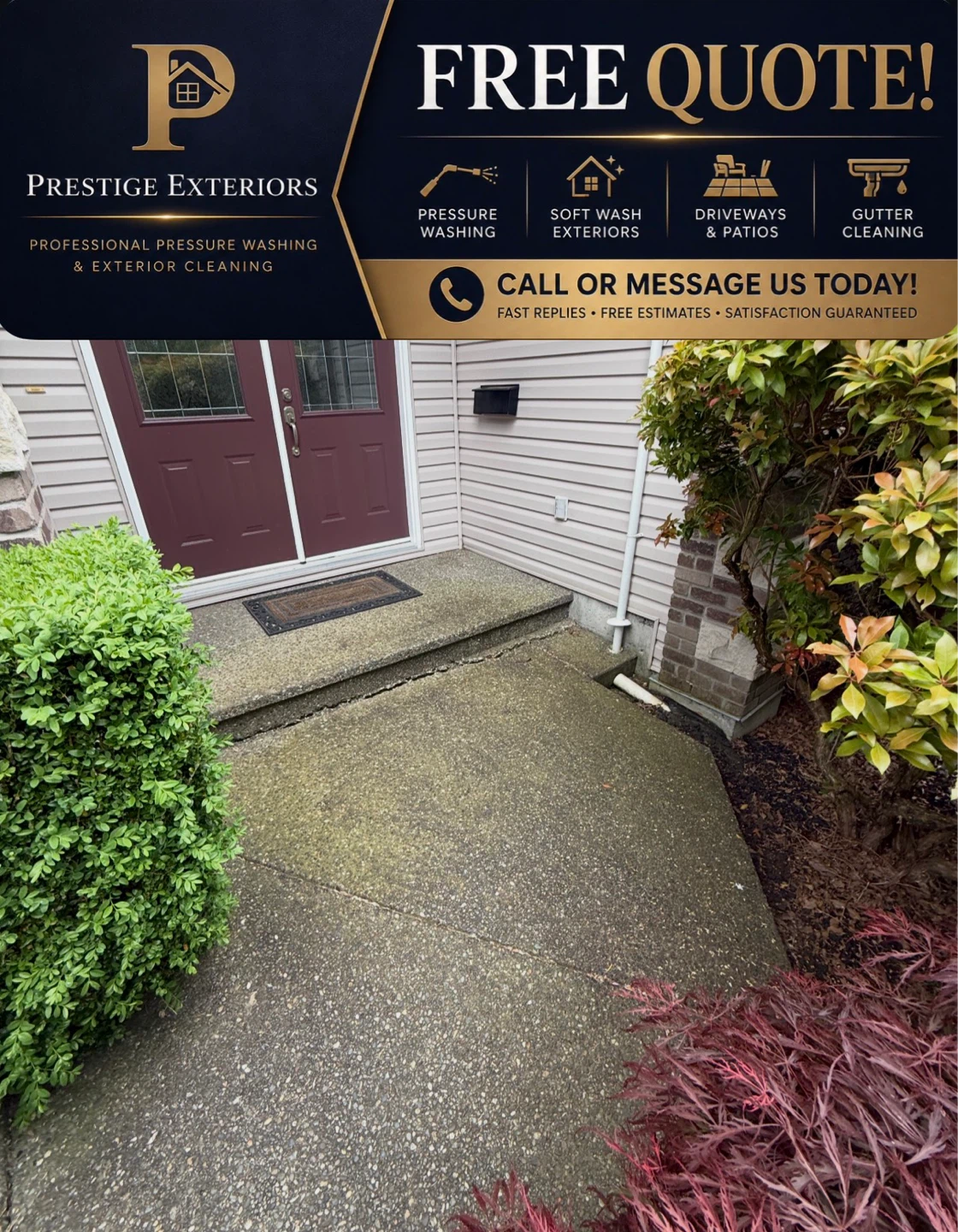 Professional Pressure Washing & Exterior Cleaning