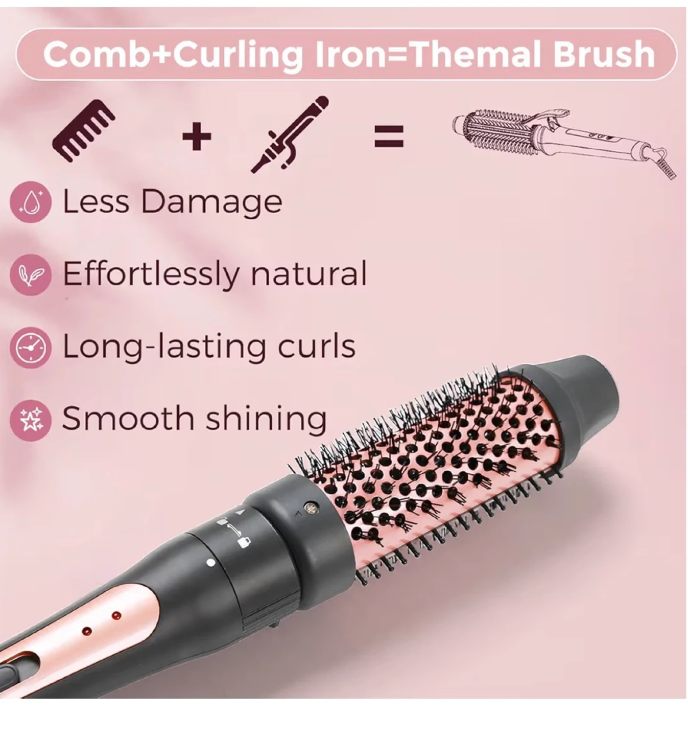 5-in-1 Interchangeable Curling Iron Set - photo 3