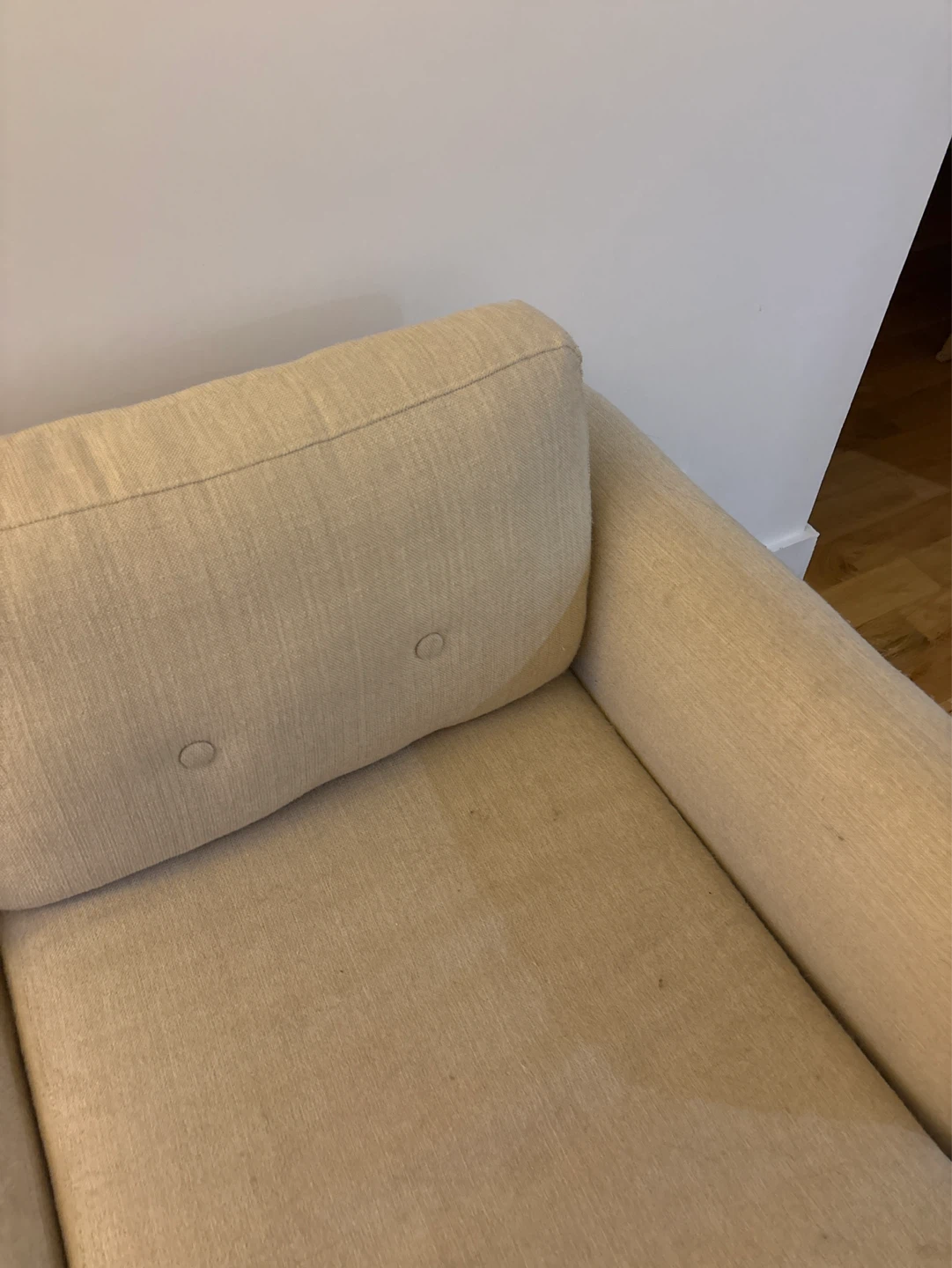 Beige Sectional Sofa - photo 4