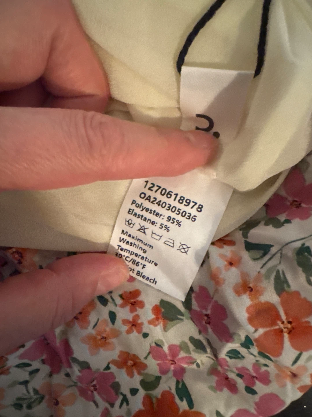 Cimmense Floral Print Midi Dress - Size M - photo 5