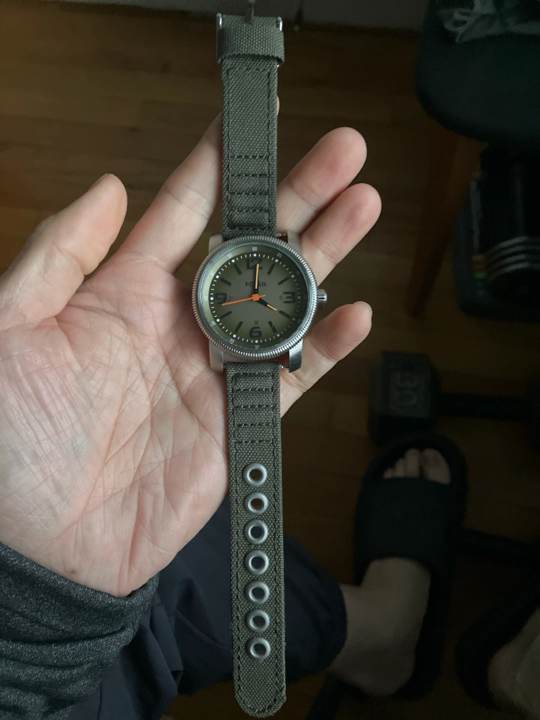 Fossil JR1124 Watch + Citizen Strap | Needs Battery