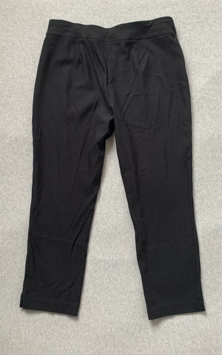 Maurices Ladies Black Textured Pants - Size Large - photo 2