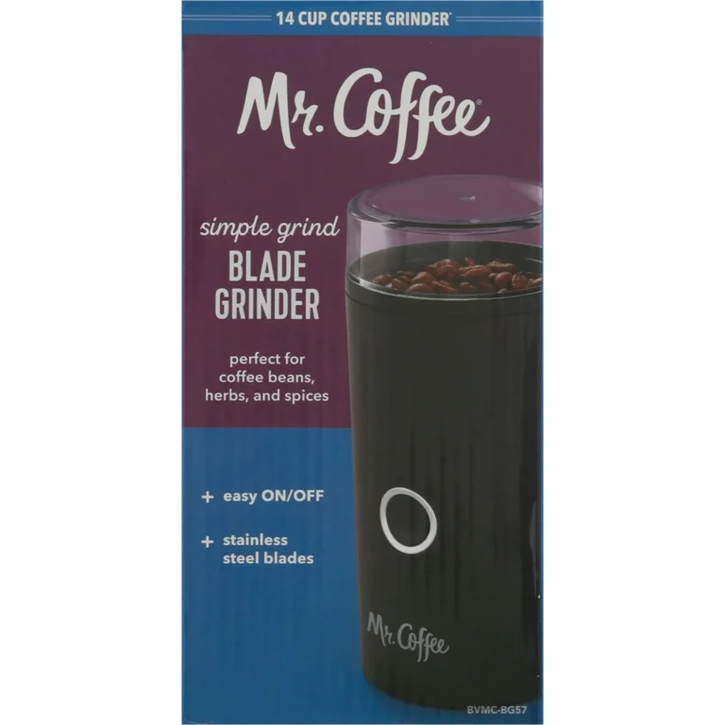 Mr. Coffee 14-Cup Blade Coffee Grinder - photo 2