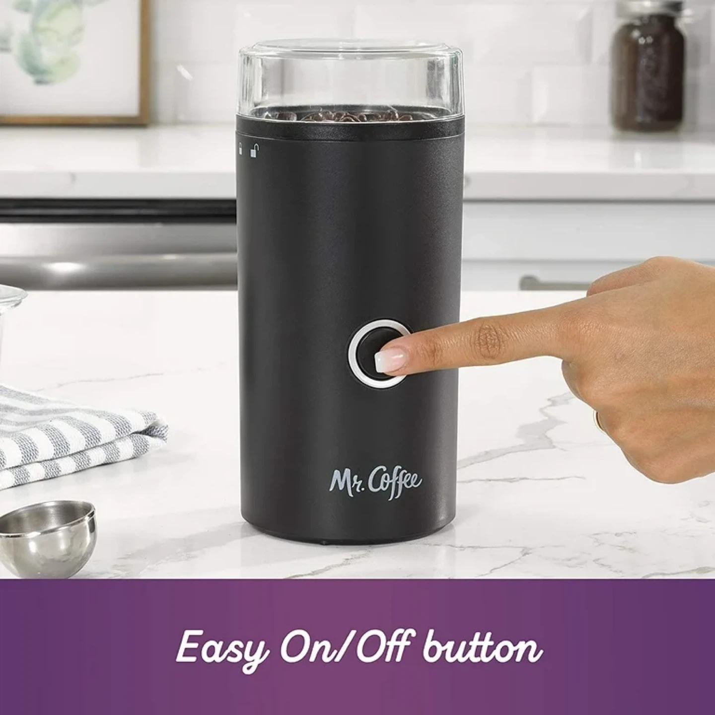 Mr. Coffee 14-Cup Blade Coffee Grinder - photo 4