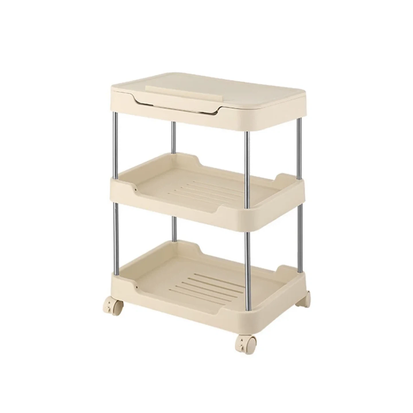 3-Tier Rolling Storage Cart