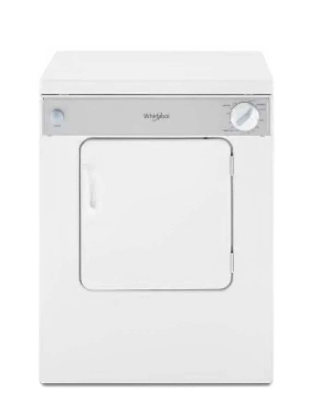 White Whirlpool Electric Dryer