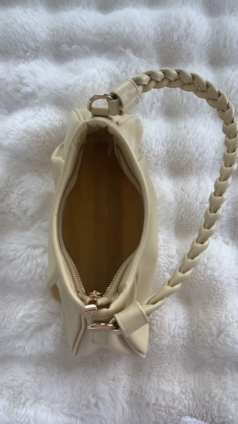 Yellow Faux Leather bag - photo 3