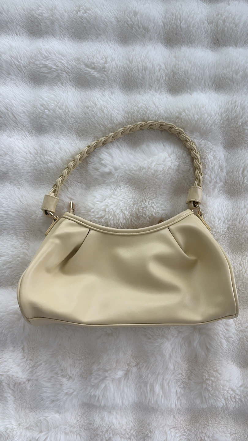 Yellow Faux Leather bag