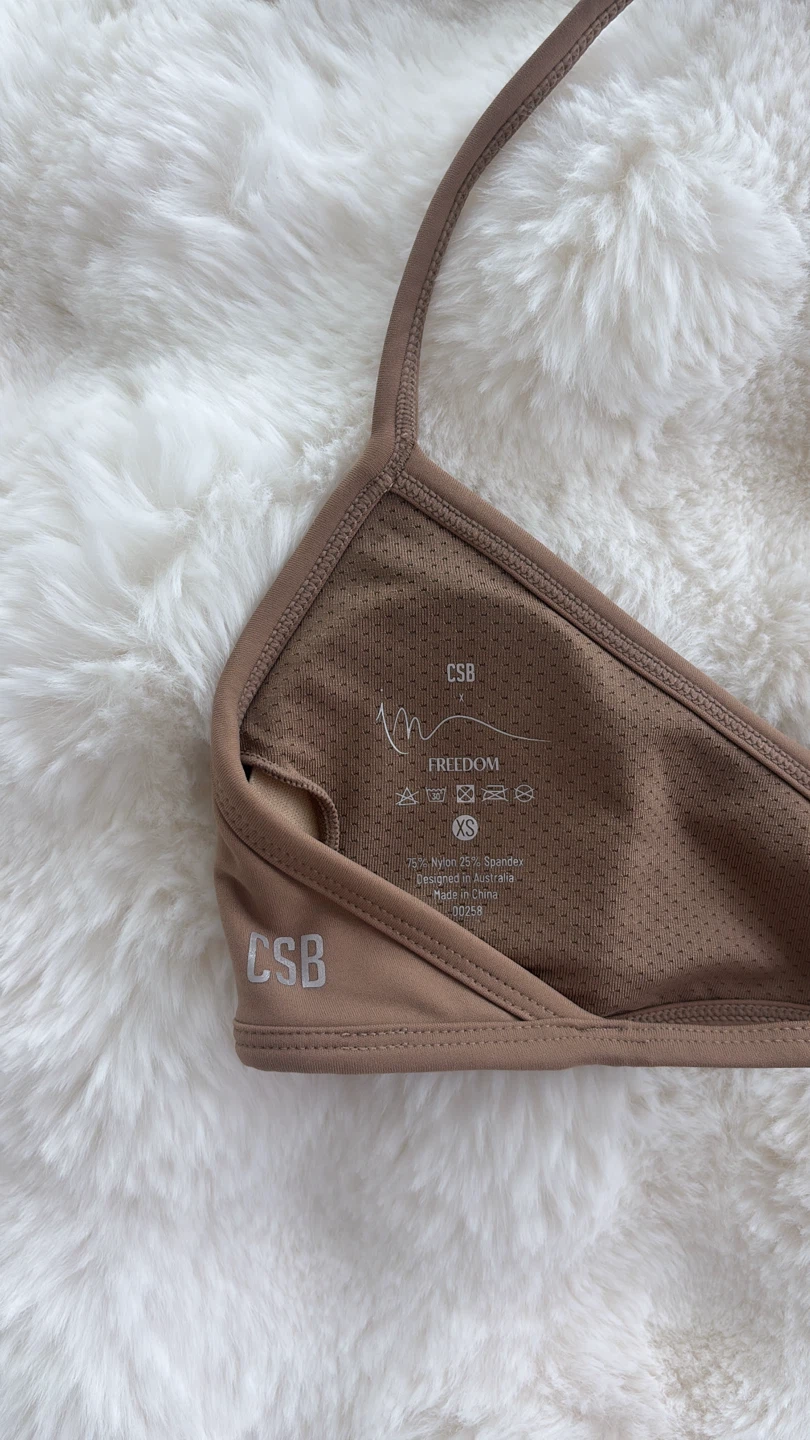 CSB Freedom Sports Bra in Toffee - photo 3