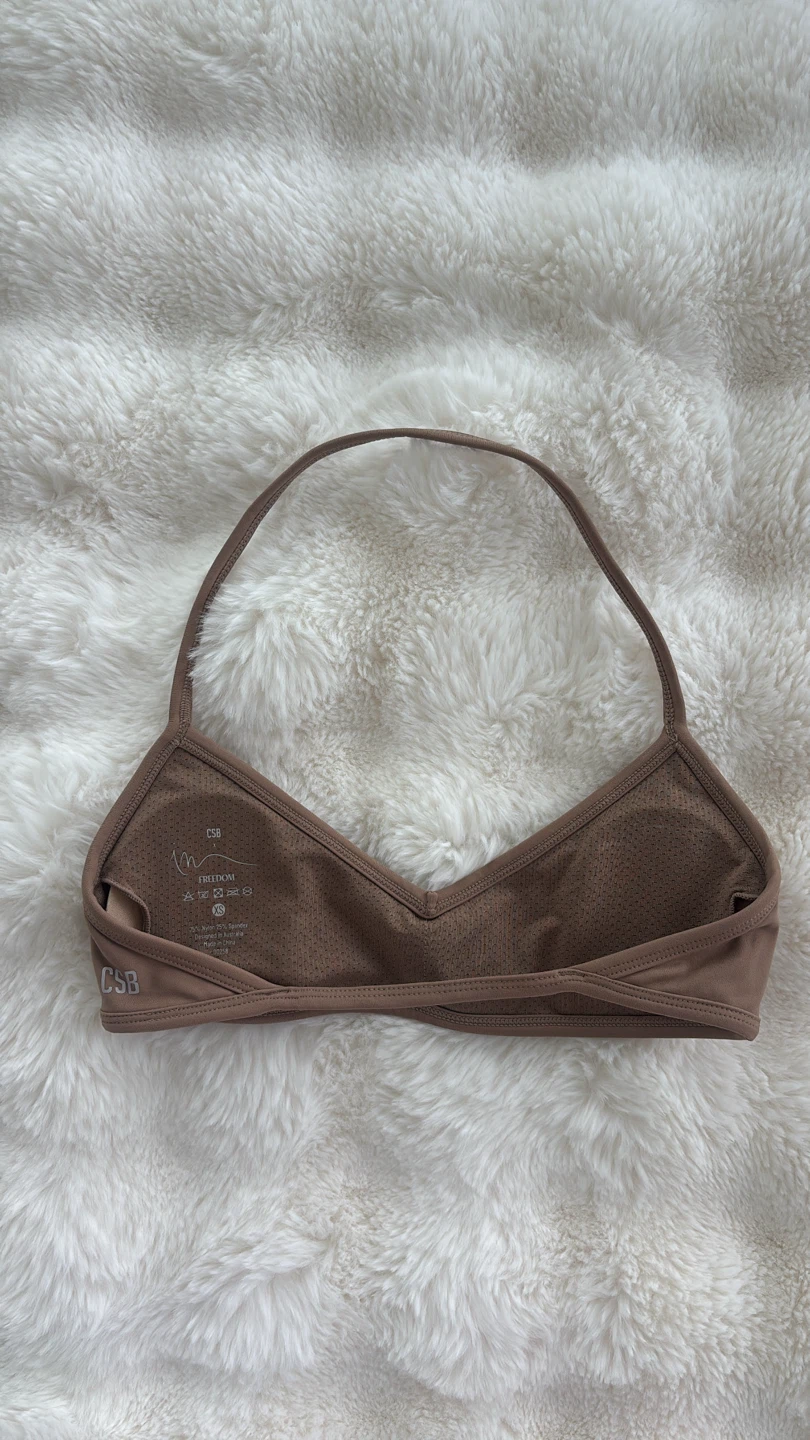 CSB Freedom Sports Bra in Toffee - photo 2
