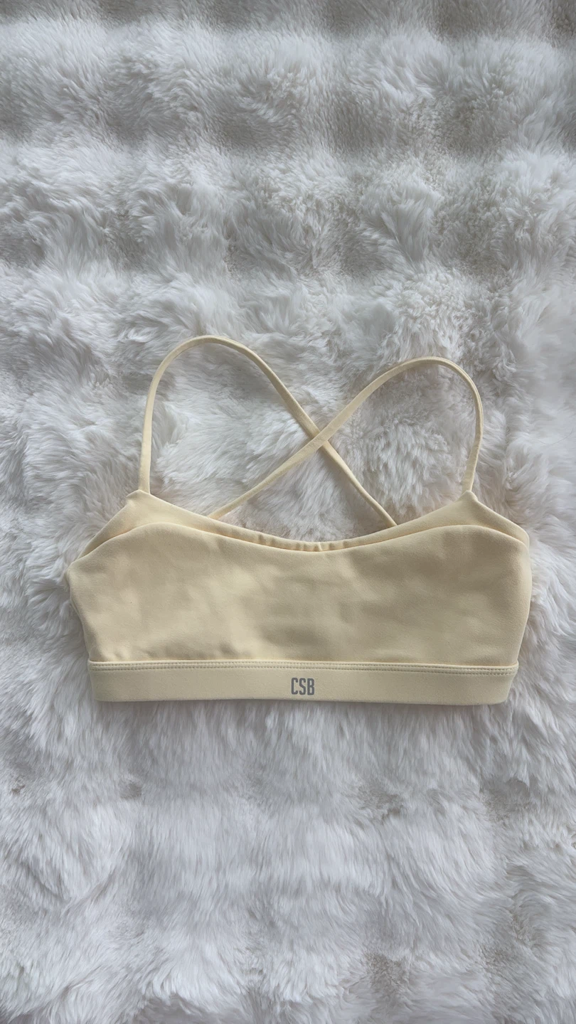 CSB Form Gia Crop - Butter Yellow
