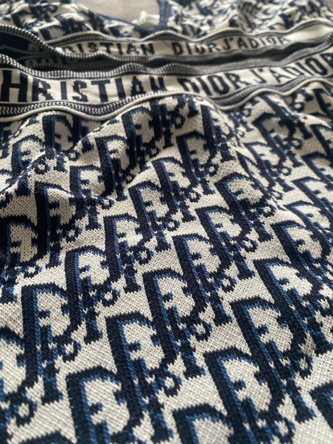 Christian Dior Knit Halter Bra and Boxer Shorts Set - photo 2