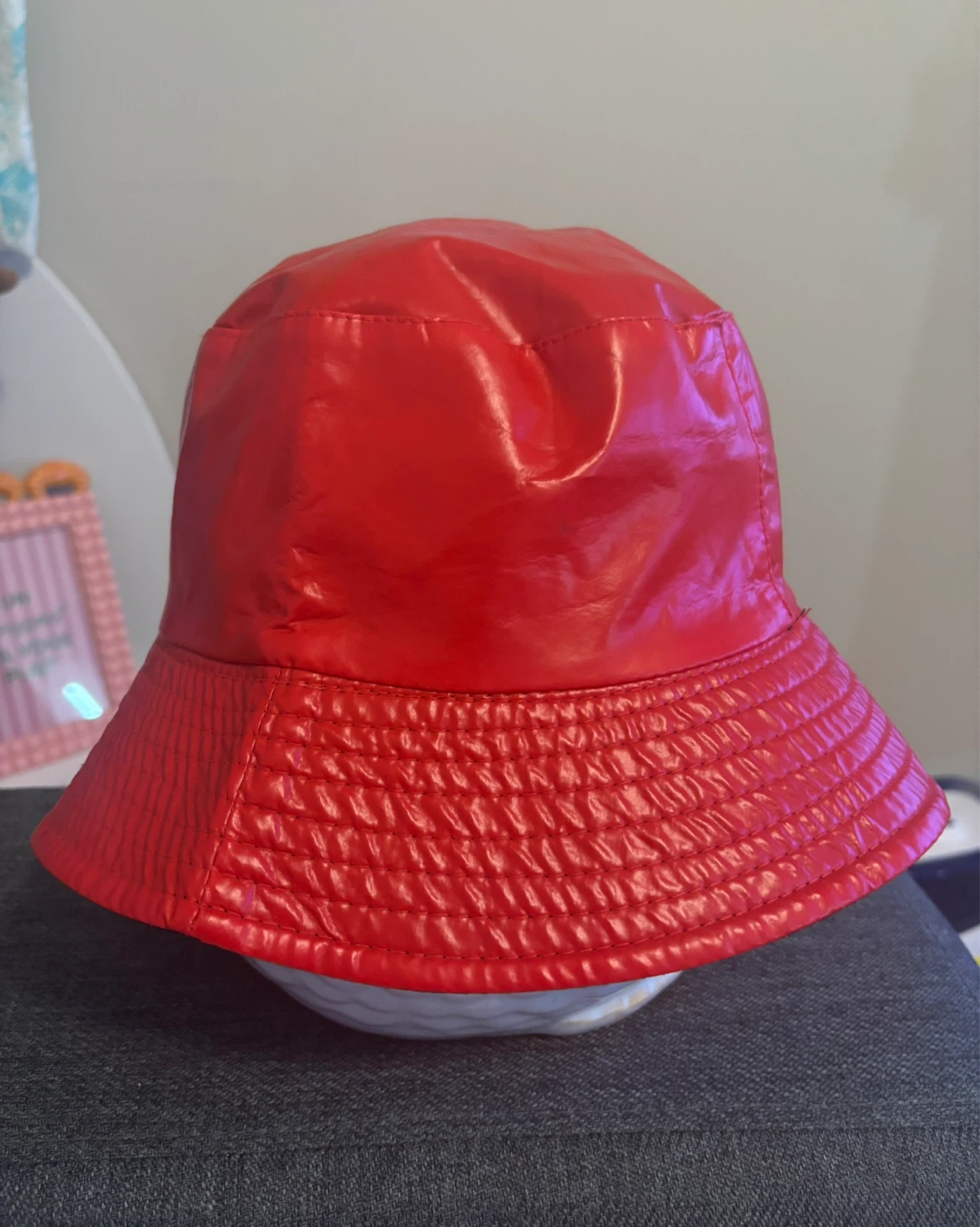 Red Bucket Hat