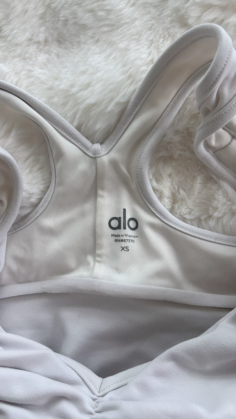 ALO Yoga Wild Thing Bra - Ivory - photo 3
