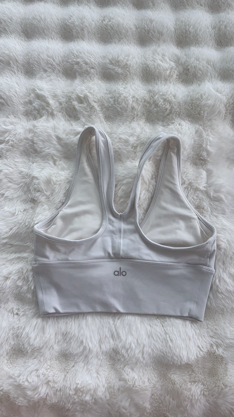 ALO Yoga Wild Thing Bra - Ivory - photo 2
