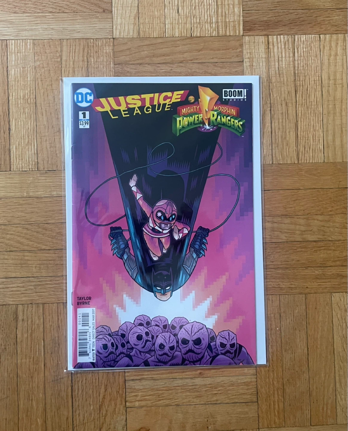 Justice League Mighty Morphin Power Rangers #1 Comic