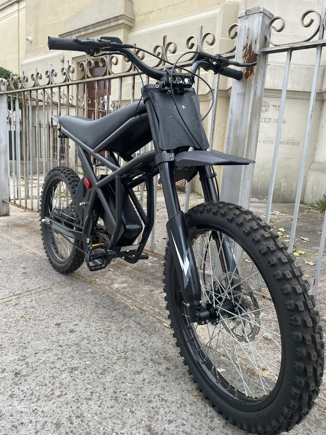 Modded HS Electric Dirt Bike 2500W