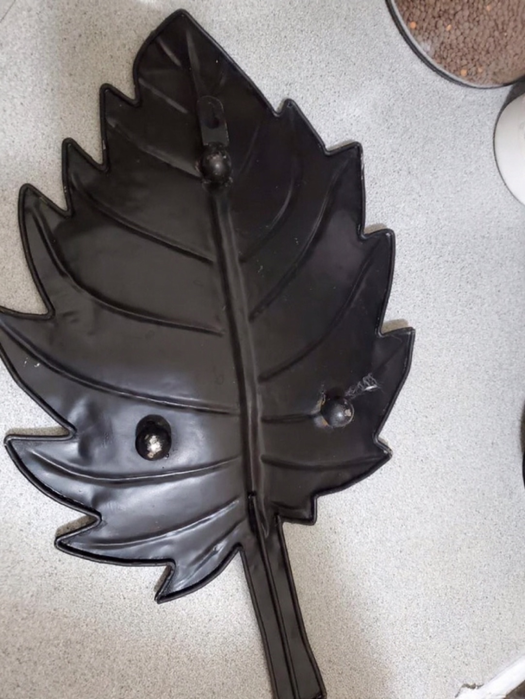 Metal Leaf Wall Decor Fruit Basket - photo 4